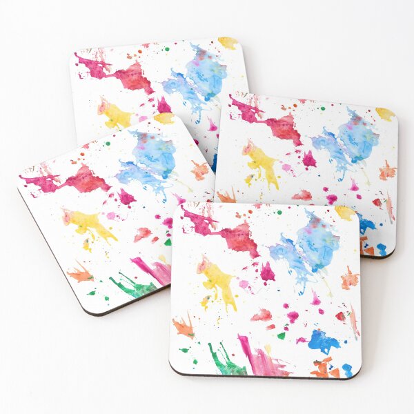 Item preview, 101 Colorful Spalashes Pattern- Texture of Scattered Colors designed and sold by NPrintsDesign.