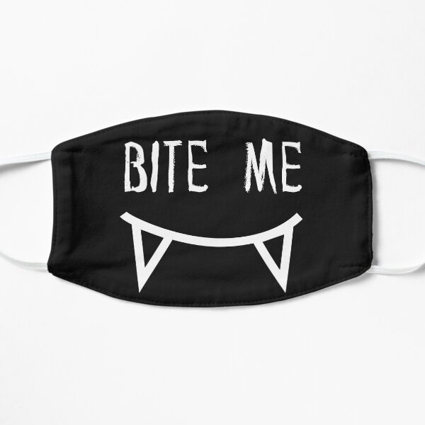 Bite Me Halloween Mask