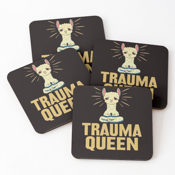 Item preview,  Funny Trauma Llama EMT  vintage Paramedic Trauma Queen With Sayings designed and sold by mohmmed22.