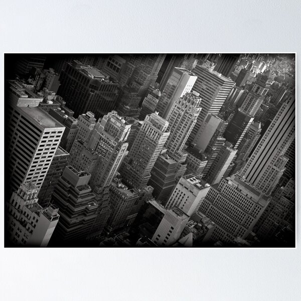 New York from Above Poster