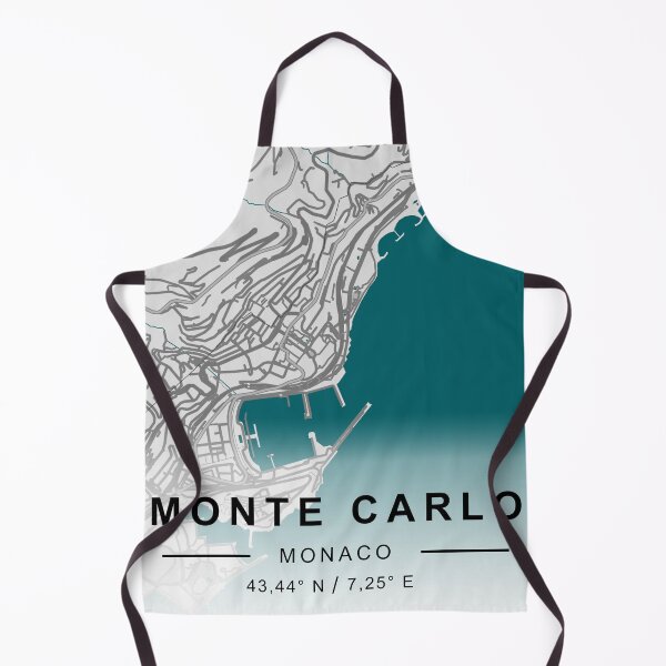 Item preview, Monte Carlo CİTY ROAD MAP POSTER designed and sold by rashadat.