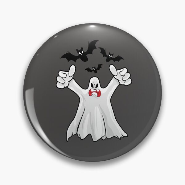 Item preview, Murciélagos y fantasmas pegatina de Halloween designed and sold by AGDesignstore.