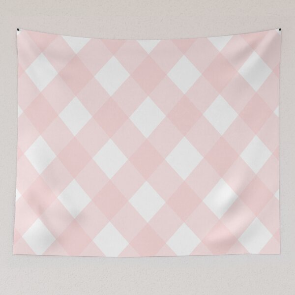 Item preview, Aesthetic Pastel Pink Argyle  designed and sold by STAR10008.