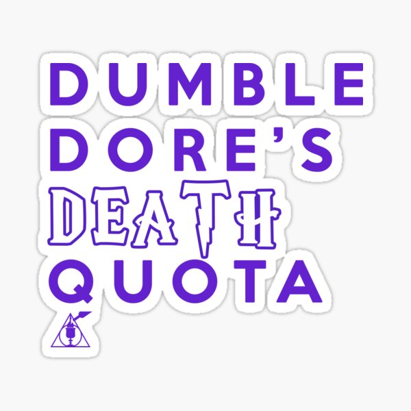 The Death Quota Sticker