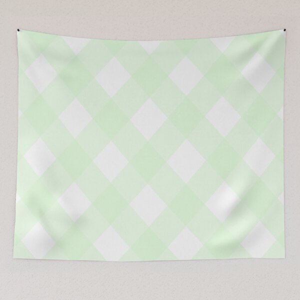 Item preview, Aesthetic Pastel Green Argyle  designed and sold by STAR10008.