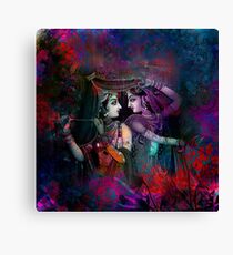 Radha Krishna- The Divine Canvas Print