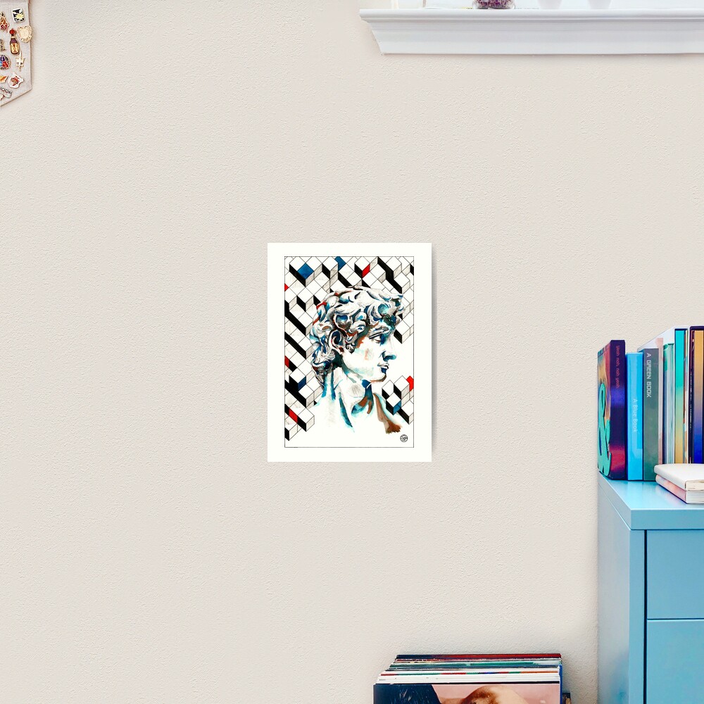 Aperçu de l'œuvre Impression artistique créée et vendue par LoicBrDesign.