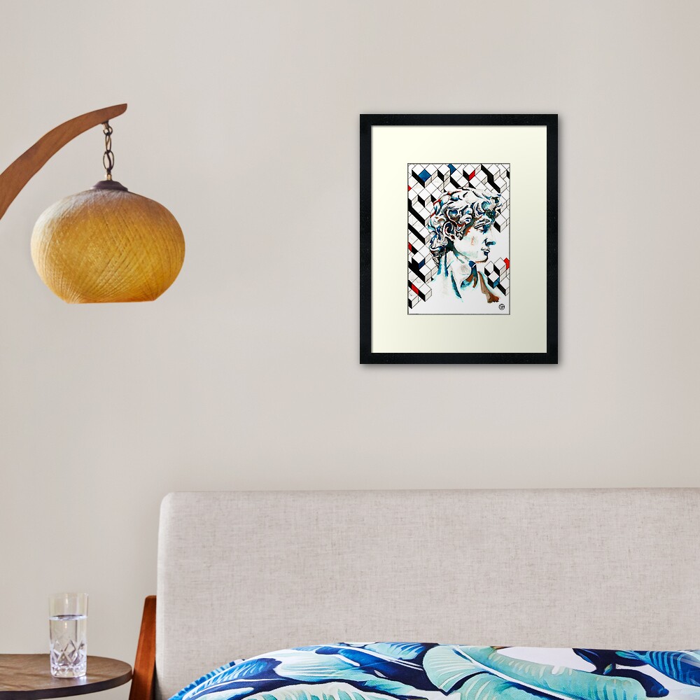 Aperçu de l'œuvre Impression encadrée créée et vendue par LoicBrDesign.