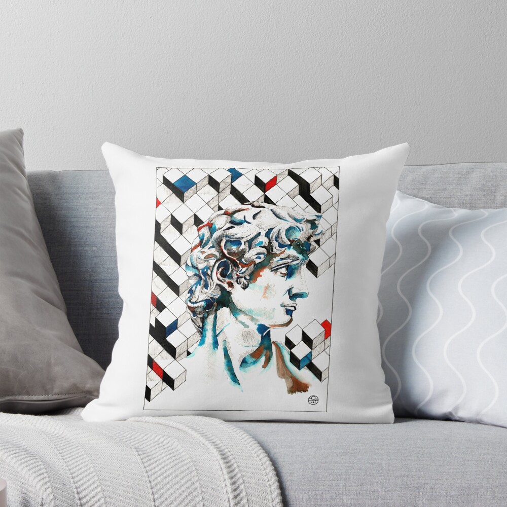 Aperçu de l'œuvre Coussin créée et vendue par LoicBrDesign.