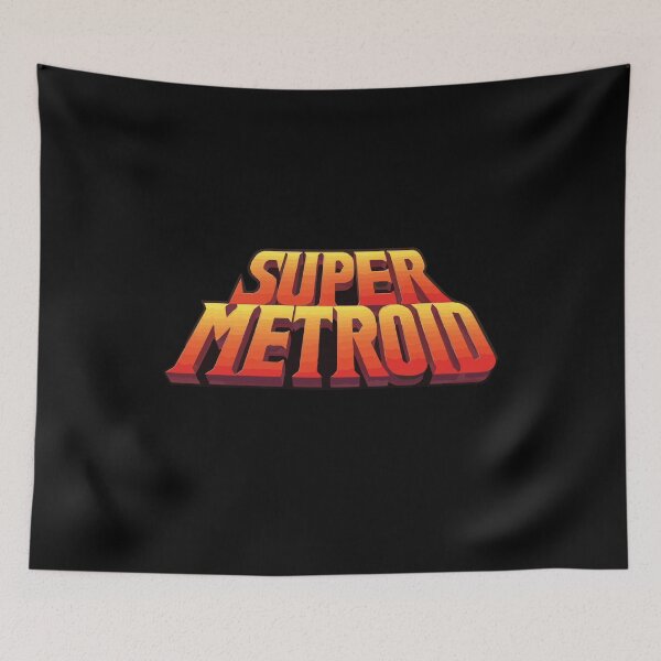 Item preview, Super Metroid Logo designed and sold by Slappers.