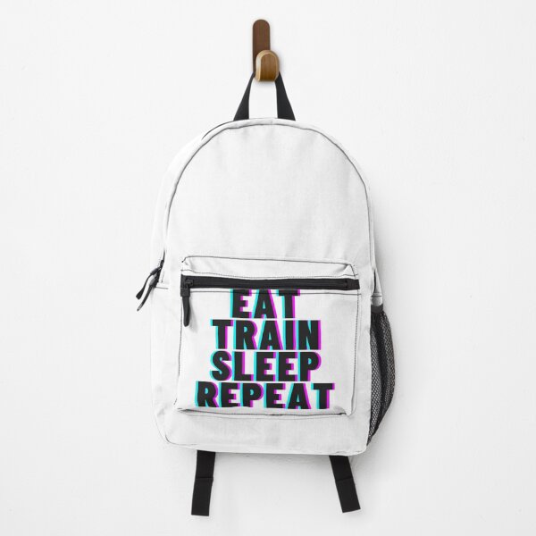 Item preview, EAT TRAIN SLEEP & amp; REPEAT WHITE designed and sold by fvckvirus.