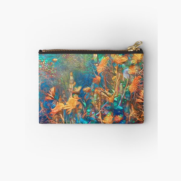 Item preview, Underwater floral abstract designed and sold by blackhalt.