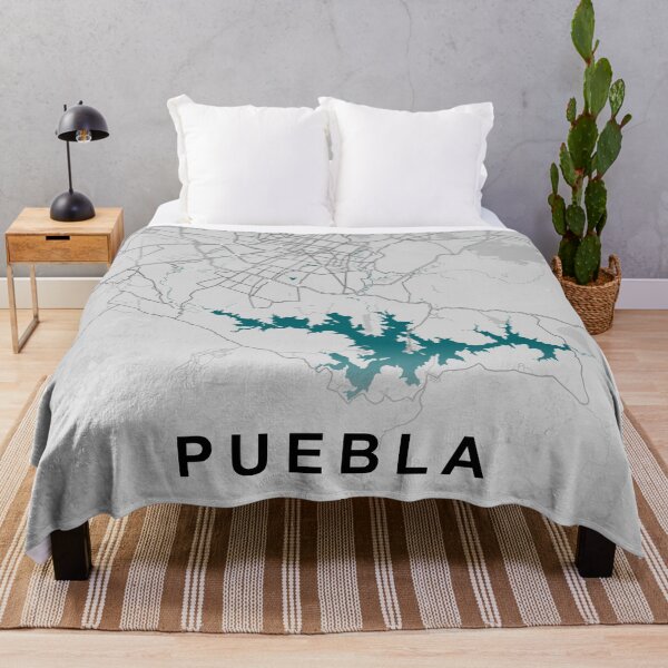 Item preview, Puebla, Mexico CİTY ROAD MAP POSTER designed and sold by rashadat.