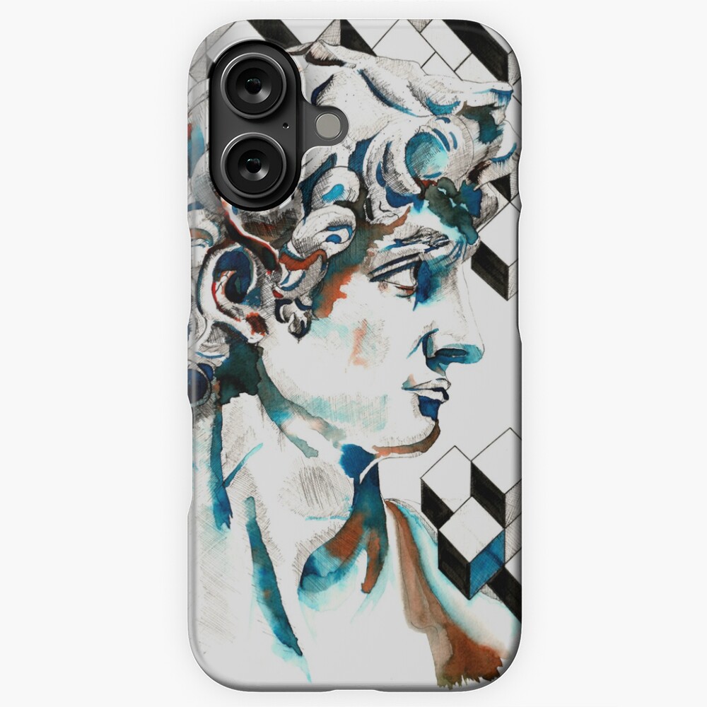 Aperçu de l'œuvre Coque rigide iPhone créée et vendue par LoicBrDesign.