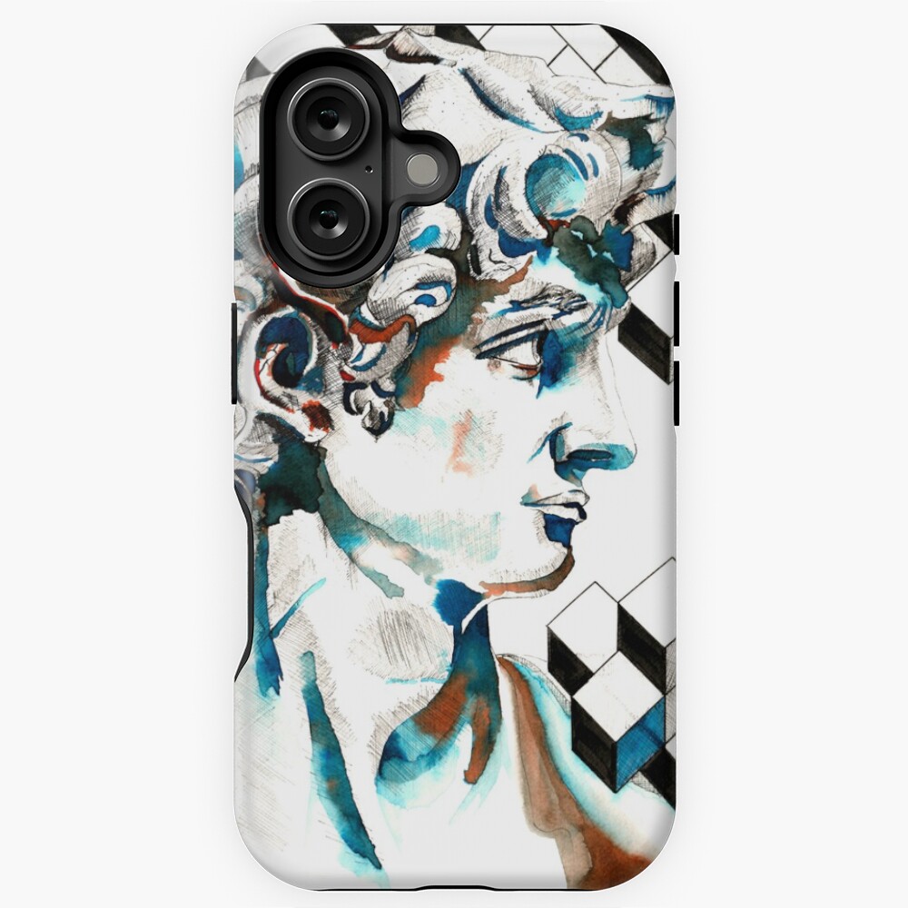 Aperçu de l'œuvre Coque antichoc Magsafe pour iPhone créée et vendue par LoicBrDesign.