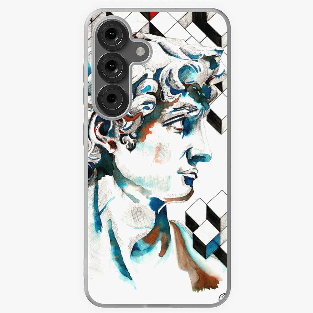 Aperçu de l'œuvre Coque souple Samsung Galaxy créée et vendue par LoicBrDesign.
