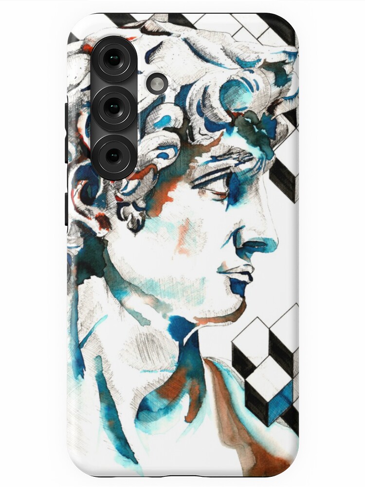 Aperçu 1 sur 4. Coque Samsung Galaxy avec l'œuvre David créée et vendue par LoicBrDesign.