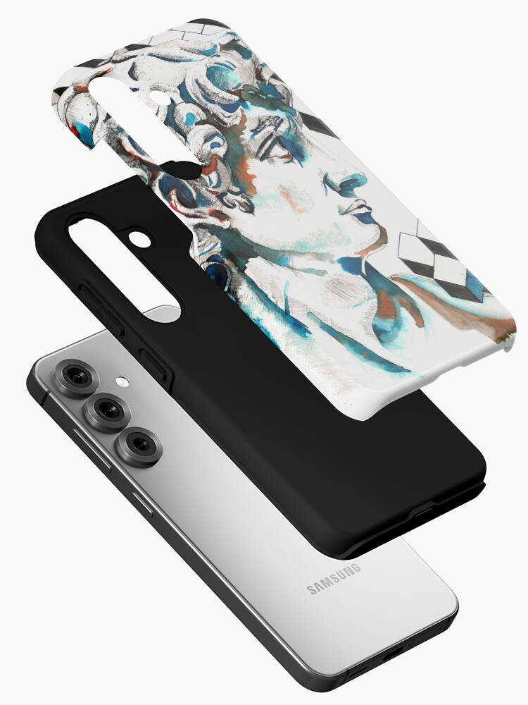 Aperçu 2 sur 4. Coque Samsung Galaxy avec l'œuvre David créée et vendue par LoicBrDesign.
