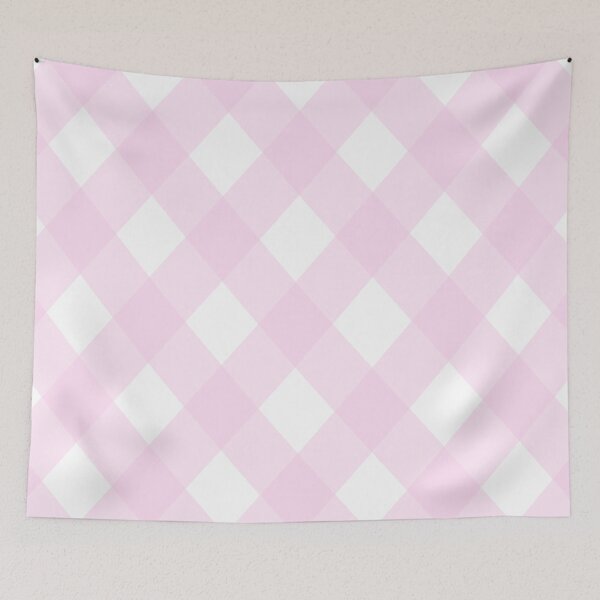 Item preview, Aesthetic Pastel Pink Argyle  designed and sold by STAR10008.
