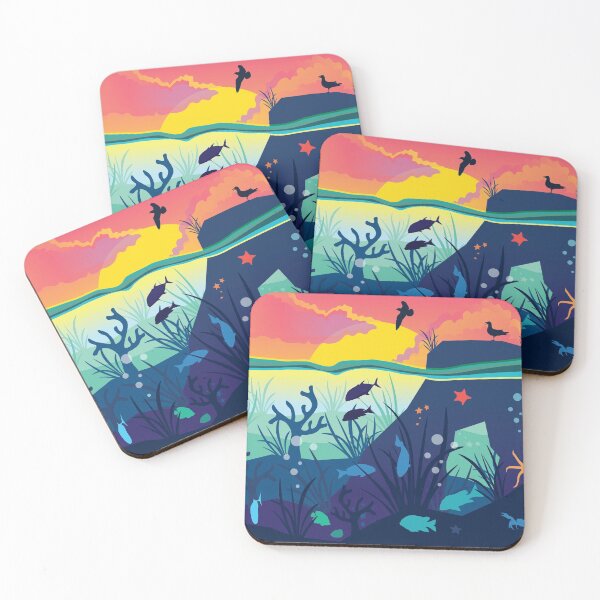 Item preview, Oceanscape 2  designed and sold by FarOutGraphics.