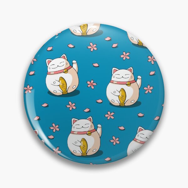 Item preview, Maneki neko cat pattern designed and sold by WelcomeToJapan.