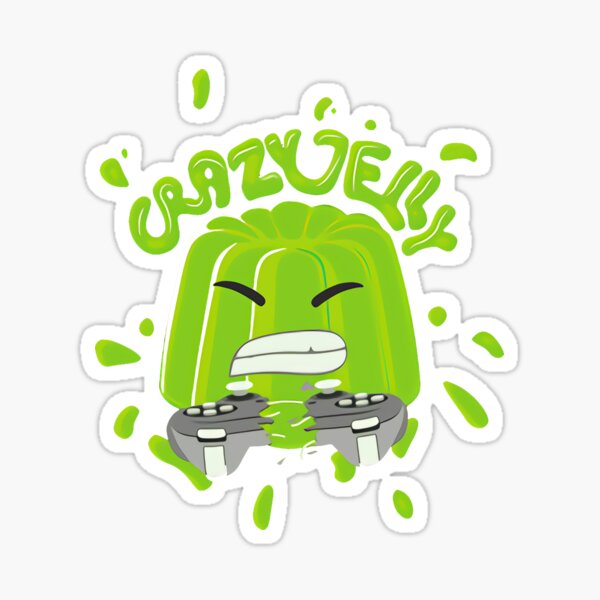 Jelly Youtube Stickers Redbubble - jelly roblox stickers redbubble
