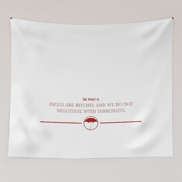 Item preview, Klaus Hargreeves Quotes - The Umbrella Academy designed and sold by UN-labelledGirl.