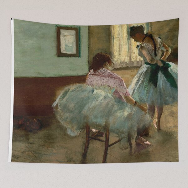 Item preview, Edgar Degas The dance class Ballerinas Orange Autumn fall Gift For art admirer designed and sold by conceptDVS.