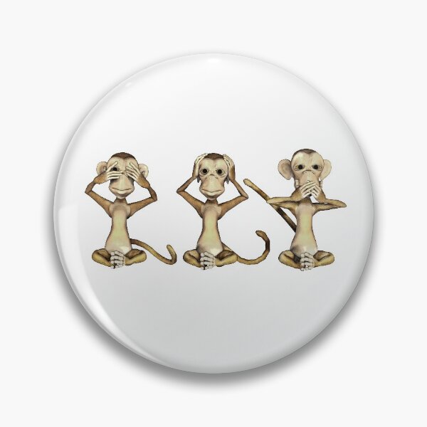 Item preview, The three monkeys, monkey designed and sold by MIRO3D.