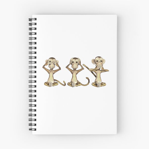 Item preview, The three monkeys, monkey designed and sold by MIRO3D.