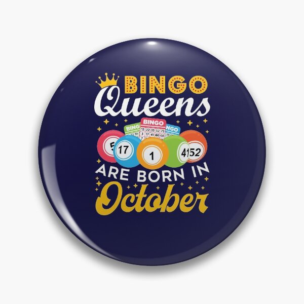 Item preview, Bingo Birthday Bingo Queens Are Born in October designed and sold by jaygo.