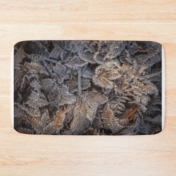 Item preview, Frosted autumn leaves designed and sold by HAPhotography.