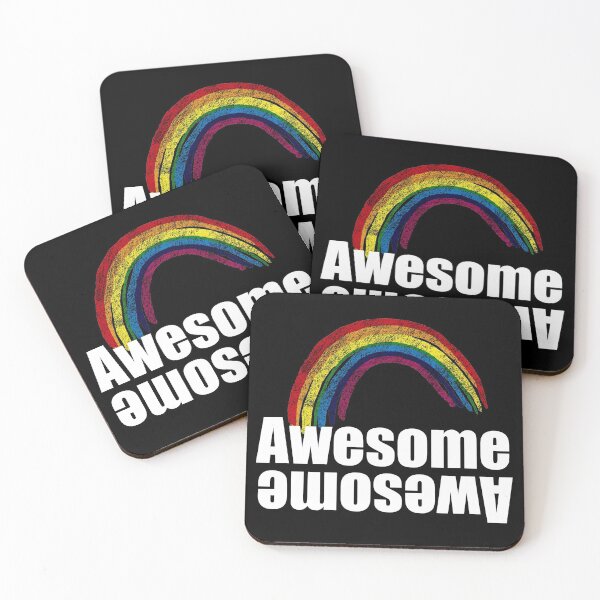 Item preview, Rainbow awesome design designed and sold by funnytshirtco.