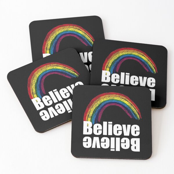 Item preview, Rainbow believe design designed and sold by funnytshirtco.