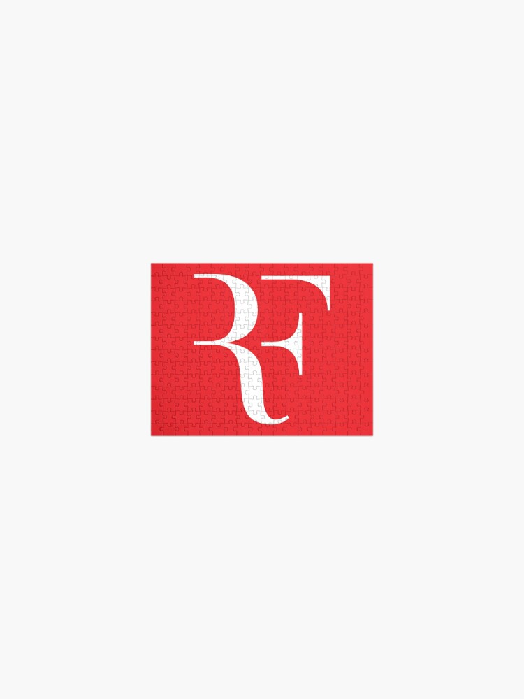 Roger Federer Logo Jigsaw Puzzle By Itsthibaud Redbubble
