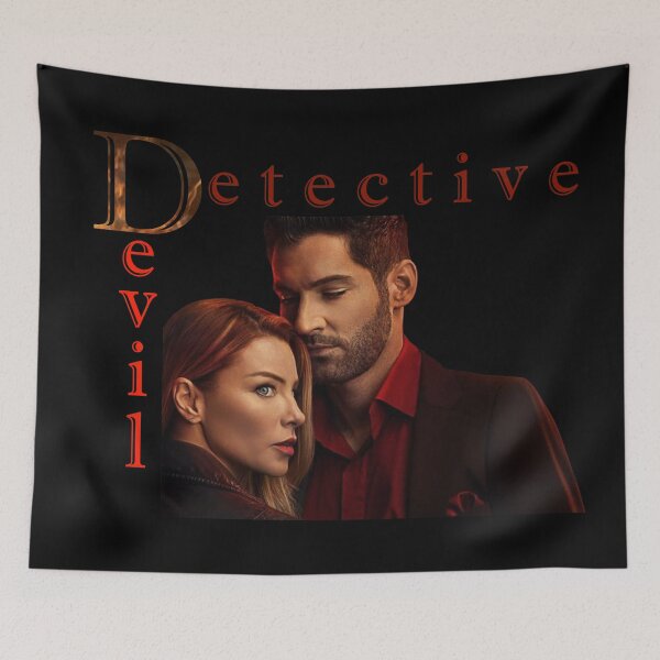 Item preview, Devil-Detective / Lucifer-Chloe designed and sold by FrancescaNasta.
