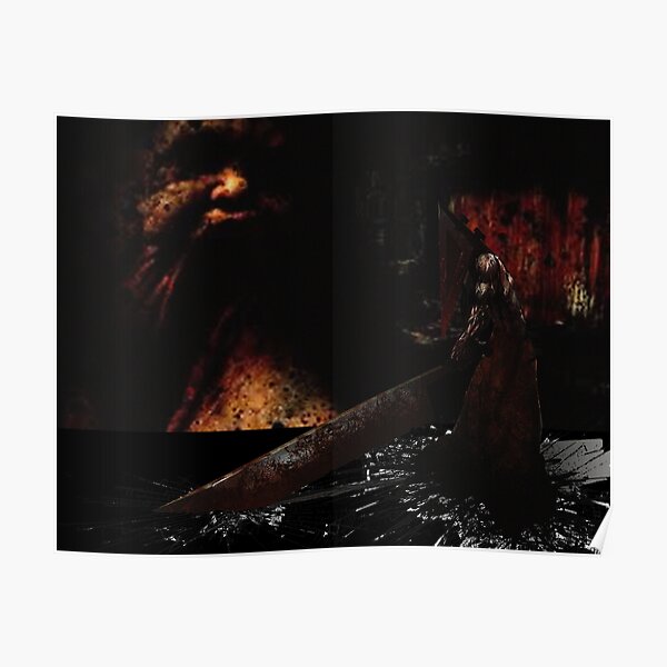Dark Pyramid Head Póster
