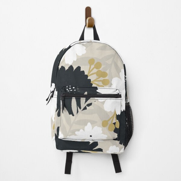Item preview, Estelle floral (beige) designed and sold by inkblotcreative.
