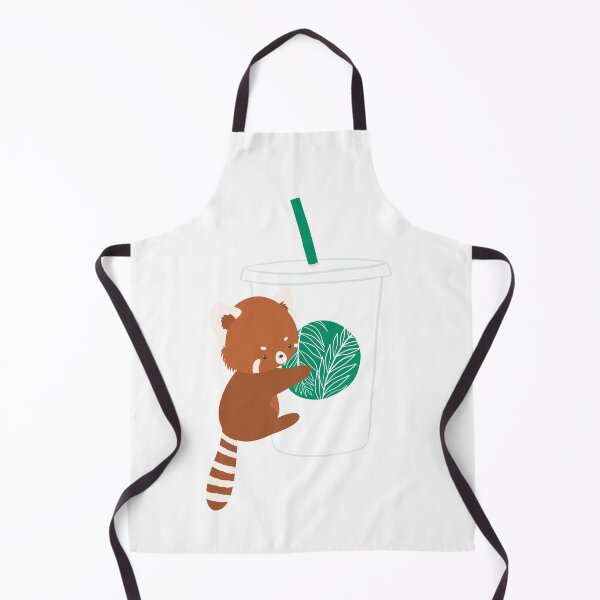 Item preview, Red Panda Coffee designed and sold by Nagore Illustrations.