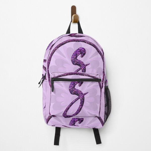Item preview, Monogram S letter glittering alphabet in purple glitter designed and sold by GlamourChick.
