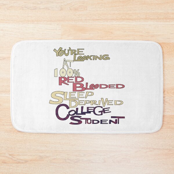 Item preview, Sleep Deprived, College Student  (College Life Text) designed and sold by MindCereal.