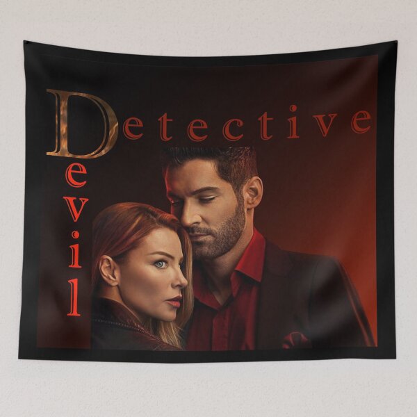 Item preview, Devil-Detective / Lucifer-Chloe designed and sold by FrancescaNasta.