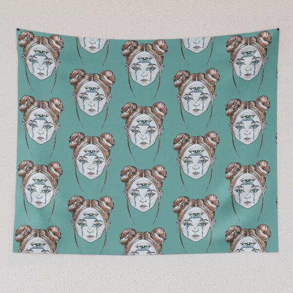 Item preview, Third Eye Crying  designed and sold by rachelclaireart.