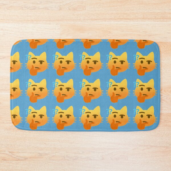 Item preview, Cat Thinking Emoji designed and sold by emiface.
