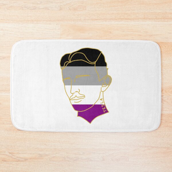 Item preview, HISTORICAL LGBT ICONS - Nikola Tesla designed and sold by AdelinePurdy.