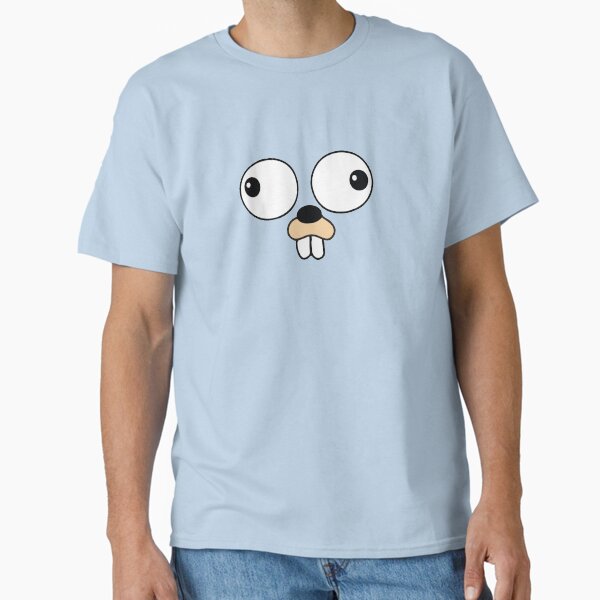 Item preview, Go Lang Gopher Face only - Halloween Costume designed and sold by codingpotato.
