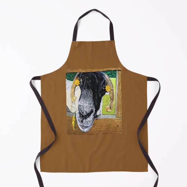 Item preview, Ewe - sheep - cheeky sheep with flowers - lamb - lambs - farm - farming - flowers designed and sold by IslesArt.