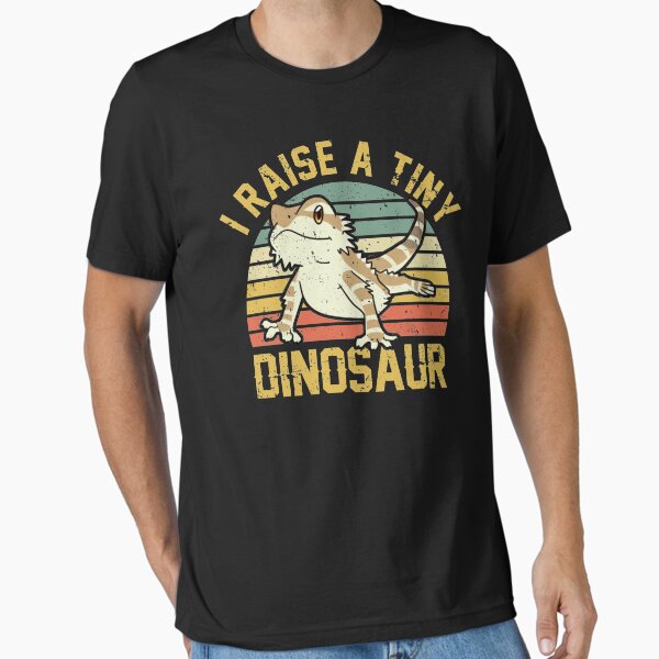 Item preview, Bearded Dragon I Raise A Tiny Dinosaur designed and sold by DamnGoodDesign.