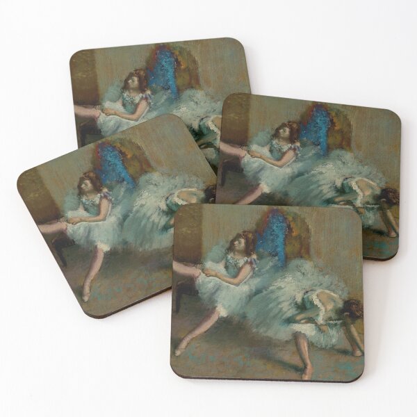 Item preview, Edgar Degas Before the Ballet Ballerina Dancers Orange Autumn fall Gift For art admirer designed and sold by conceptDVS.
