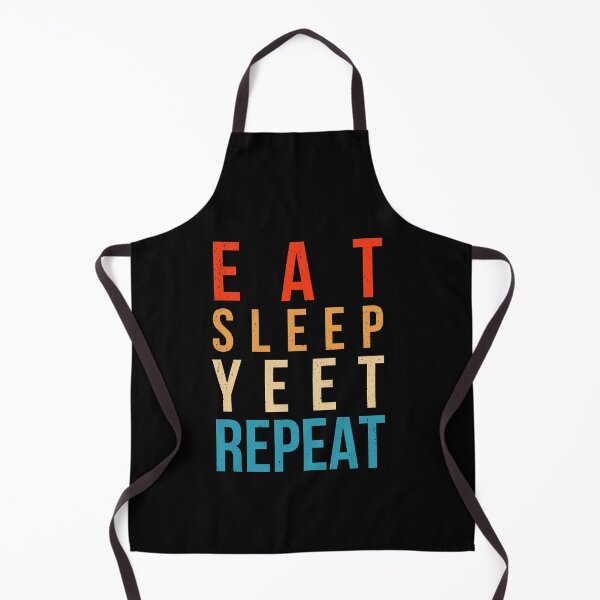 Item preview, Eat Sleep Yeet Repeat - Funny Viral Dance Slogan Meme designed and sold by bonmotto.